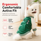 🐶❄️ Warme Hondenjas van Dubbelzijdig Pluche – Met D-Ringen voor de Riem & Comfortabele Pasvorm