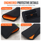 🚴❄️ Thermische E-Bike Accuhoes – 5mm Neopreen Isolatie tegen Kou, Modder & Vuil