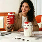 ☕ Slimme Thermische Beker: LED Temp-Display, 316 Staal, 12U Isolatie, Lekvrij, 360ml