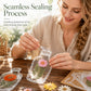 DIY Transparante Gedroogde Bloem Bladwijzer Set