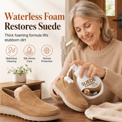 ✨ Reinigingsfoam voor Suède & Nubuck Schoenen – Waterloze Reiniging | 300ml
