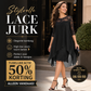 💃 FLASH SALE! 🌸 Stijlvolle Lace Jurk Met High-Low Design – Perfect Voor Feestjes, Dates & Speciale Momenten